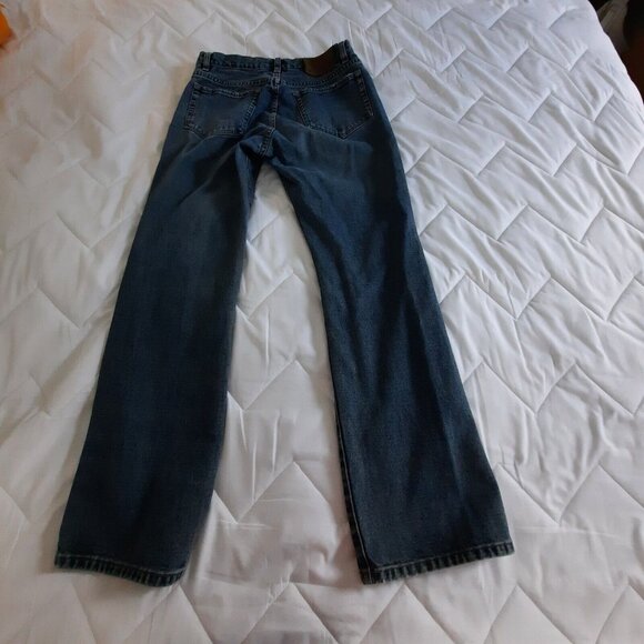 Vintage 90s Calvin Klein Jeans Womens 31 Blue Easy Fit Denim Stenciled - Picture 7 of 7